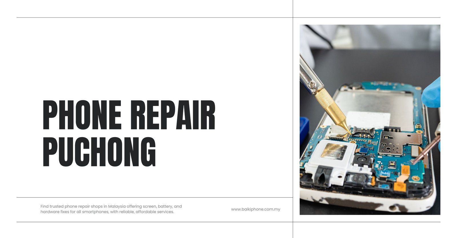 phone repair shop puchong